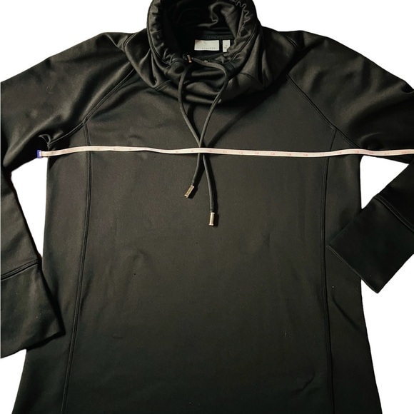 ATHLETA WOMENS PULLOVER BLACK ATHLETIC TOP SIZE MEDIUM - Picture 8 of 10